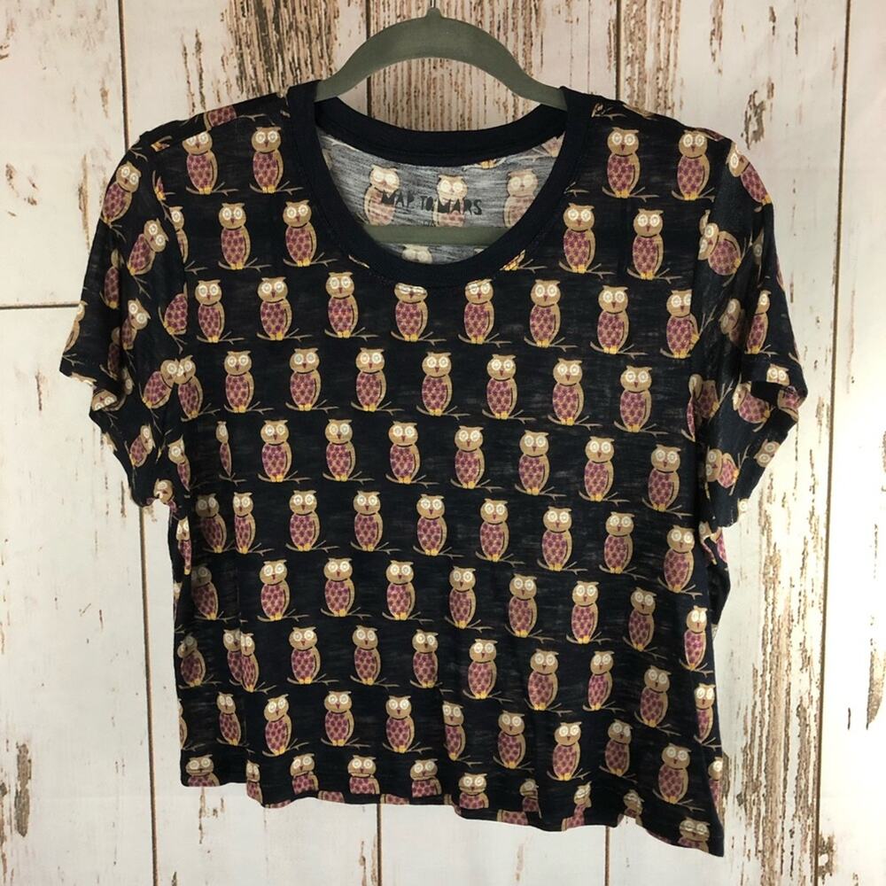 90’s Friends Style Map to Mars, Crop T-Shirt, Size Large. In excellent condition